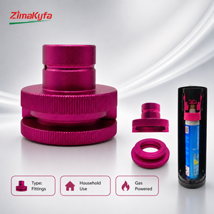 ZimaKyfa Purple 60L Gas Convertor Cylinder Aluminum Alloy Quick Connect Soda Machine DUO/Art/Terra/Crystal 3.0/Gaia OEM - Product Image 4