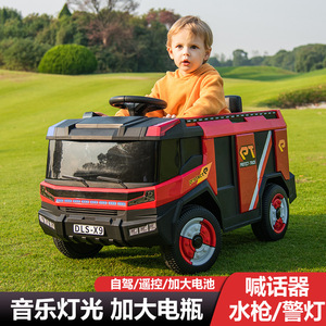 Camión de bomberos eléctrico para niños Pt Protect, juguete montable de 4 ruedas recargable para niños de 1 a 6 años, Dls X9 - Product Image 4