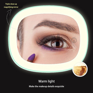 <span class=keywords><strong>Espejo</strong></span> <span class=keywords><strong>de</strong></span> tocador portátil recargable <span class=keywords><strong>espejo</strong></span> <span class=keywords><strong>de</strong></span> maquillaje iluminado <span class=keywords><strong>con</strong></span> <span class=keywords><strong>luces</strong></span> LED - Product Image 6