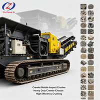 Trituradora de Piedra Móvil Xinzhongqi a Precio Competitivo, 20-350t/h, Máquina Portátil para Triturar Roca con Motor, la Mejor Relación Calidad-Precio