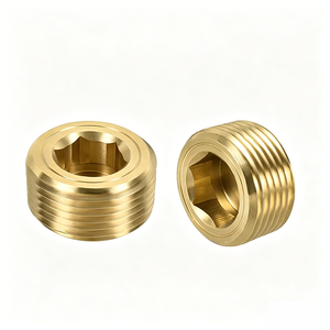 Écrou de blocage hexagonal en laiton entièrement fileté <span class=keywords><strong>à</strong></span> <span class=keywords><strong>gauche</strong></span>, norme nationale, vente en gros - Product Image 2