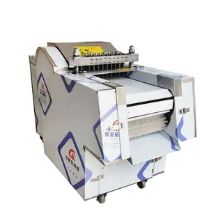 Otomatik tavuk kesme makinesi/et makinesi için 600-7500 kg/saat tavuk kanadı et kesme dondurulmuş balık fileto makinesi