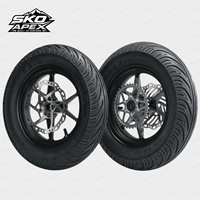 Kit de roues Motard 10 pouces dernier modèle pour Sur-Ron Hyper Bee, pneus KENDA 90/90-10 100/90-10, moyeu CNC, pièces Surron, mini vélo électrique