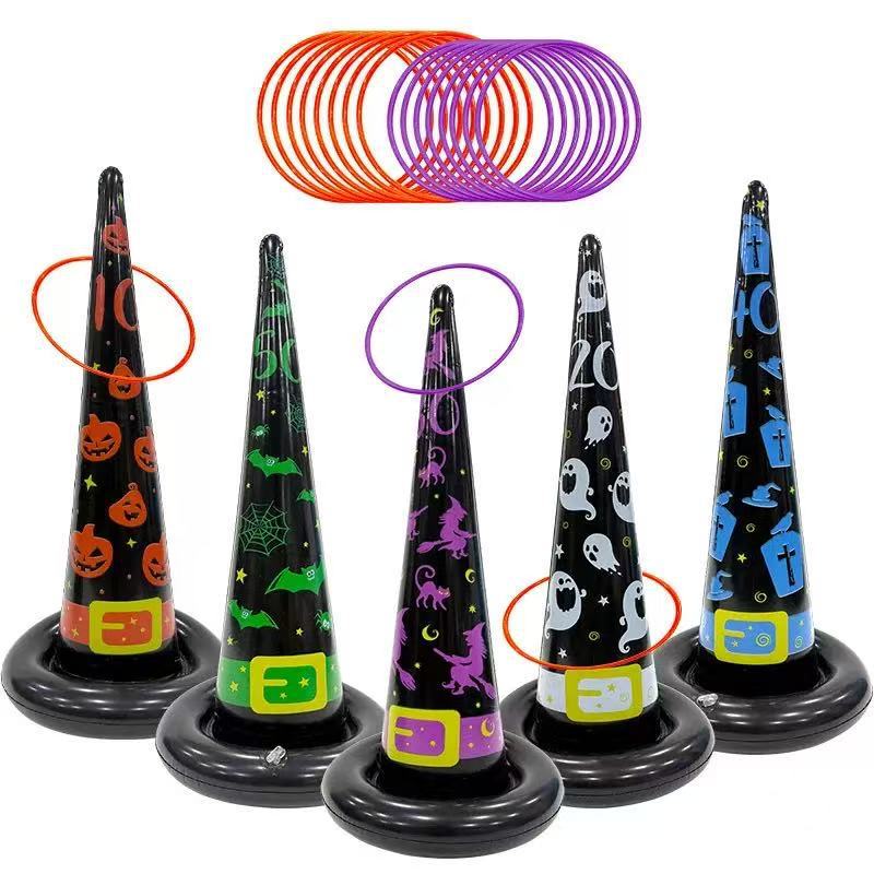 ชุด 5 ชิ้น (หมวก 5 ใบ, แหวน 10 วง)