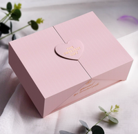Boîte d'emballage cosmétique en carton rigide écologique de luxe sur mesure en gros avec couvercle magnétique et logo personnalisé pour les mariages