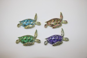 Souvenir de voyage Aimants en forme de tortue personnalisés Ornement décoratif Fengyi de luxe en résine Objets artisanaux - Product Image 2