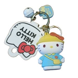 Nouveau porte-clés anime dessin animé, pendentif mignon KT chaton pour <span class=keywords><strong>sac</strong></span>, accessoires de porte-clés de voiture, petits cadeaux en gros - Product Image 5