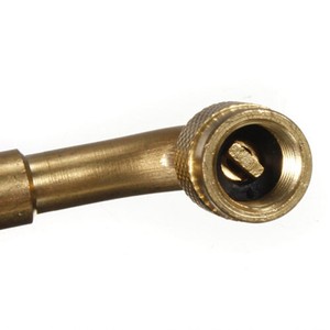 1Pcs Della Bicicletta Auto Moto Pneumatico In Ottone Valvola di 90 Gradi di Estensione Tubo Della Valvola In Metallo Asta di Prolunga Gonfiabile Ugello Tubo di Prolunga - Product Image 4