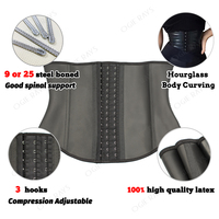 Gaines colombiennes taille formateur ventre contrôle Wrap ceinture sablier corps sculpture dos soutien Corset pour ventre Ucing poitrine liants