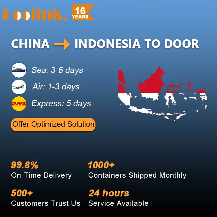 Fcl Chinese Logistieke Agent Van Deur Tot Deur Poort Naar Haven Levering Lijndienst Van China Naar Indonesië Indonesië Batam