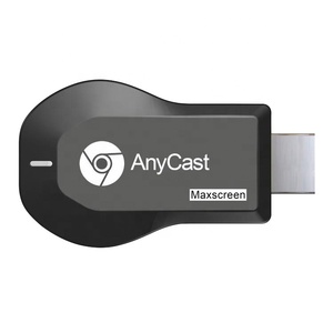 10 pièces livraison gratuite Smart TV Dongle pour Android/<span class=keywords><strong>Iphone</strong></span> WiFi adaptateur sans fil <span class=keywords><strong>miracast</strong></span> anycast M9 Plus - Product Image 2