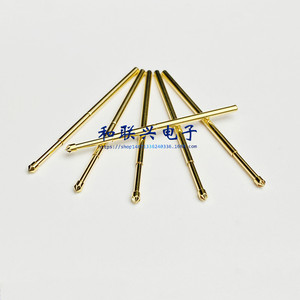 Sonda de prueba chapada en oro Pa100 Lm2 con punta de estrella de 1.36mm y pin de resorte ICT para pruebas de circuitos - Product Image 1