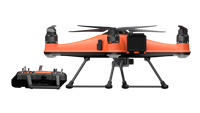 Drone de pêche étanche FD1S, charge utile de 2,2 kg, résistant à l'eau salée IP67, drone de libération d'appâts RC pour la pêche en mer