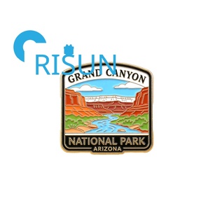 Broche aimantée personnalisée en émail, souvenir de voyage du Grand Canyon de l'Arizona, États-Unis, pour la vente en gros - Product Image 2