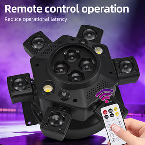 120W LED Mini Head Moving Stage Light Sechs bewaffnete RGBW-Strobe-Effekt DMX512 für OEM/ODM Party Lights - Product Image 2