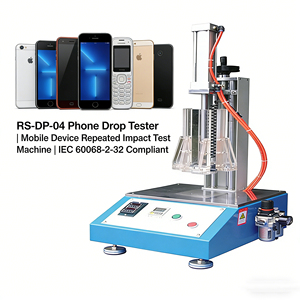 RS-DP-04 手机跌落测试仪 |   移动设备重复冲击测试机 |   符合 IEC 60068-2-32 标准 - Product Image 1