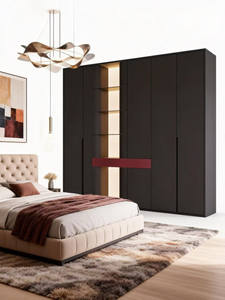 Armoire autoportante spacieuse pour vêtements avec double tringle de suspension et étagères pour une organisation complète de la garde-robe - Product Image 4