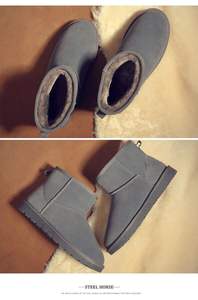 Sepatu Bot Bulu Hangat Musim Dingin untuk Wanita Sepatu Bot Salju untuk Wanita dan Pria - Product Image 5