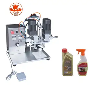 Professional Pneumatic Capper Beverage Aluminum Can Automatic Bottle Capping Machine With Great Price
