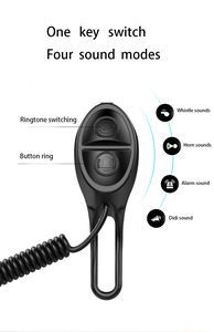 Campanello per Bicicletta 130dB con Suonerie Colorate Regolabili, Ricaricabile USB-C, Impermeabile IP65, Antipolvere, Clacson Elettrico per Bicicletta - Product Image 6