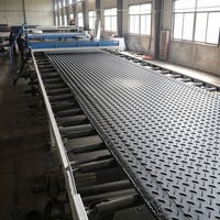 Tapis de protection au sol en HDPE résistant aux produits chimiques WLT, tapis routiers robustes pour usines pétrochimiques industrielles, vente en gros