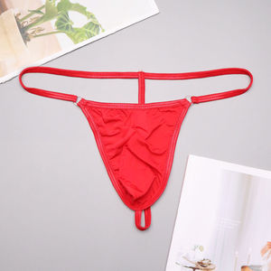Venta al por mayor para hombre Mini Bikini Sexy Low-rise Transparencia Ropa interior Bulge Pouch <span class=keywords><strong>G</strong></span>-<span class=keywords><strong>string</strong></span> Tanga Calzoncillos Bragas - Product Image 3