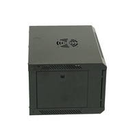 Armoire serveur murale robuste en acier 6U 19 pouces, rack réseau fiable pour salle informatique