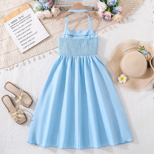 <span class=keywords><strong>Abiti</strong></span> di Alta Qualità per Bambine da 8 9 10 11 12 Anni, Vestito Estivo Senza Maniche per Feste di Compleanno con Stampa - Product Image 2