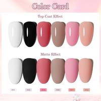 Kit de vernis à ongles en gel B1734 25 pièces avec moules, pinceaux et outils de ponçage, ensemble de manucure professionnel