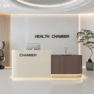 モダンなスモールショップ & ビューティーサロン衣料品店受付フロントデスクオフィス家具ショップデザイン - Product Image 3