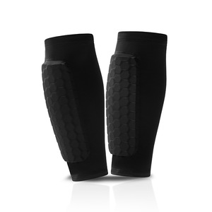 Venta al por mayor Fútbol Panal Pierna Manga Protector Espinillera Pad Soporte Baloncesto Correr Compresión Pantorrilla Mangas - Product Image 1