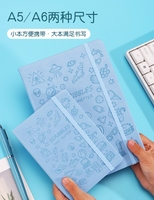 Mini Libreta de Cuero A6, Diario de Viaje Bonito, Recargable y Personalizable para Estudiantes y Chicas