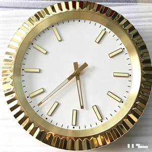 Factory Supply Modern Metal Art Deco Wall <b>Clock</b> Quartz Movement Single Face Needle Silent Exclusive Foreign Trade Living Room - Product Image 6