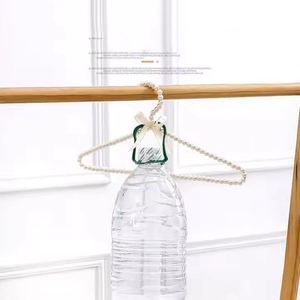 Modern Durable Abs Plastic Iron Wire Coat Baby Pearl Kids Cloth <b>Hanger</b> <b>Stand</b> Clothing Organizer Wardrobe Bathroom - Product Image 4