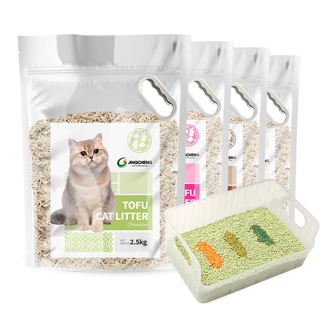 OEM Health Monitoring Tofu cat Litter Blood test ph Indicator Litter Pellets Color Changing cat Litter Sand Bulk Wholesale