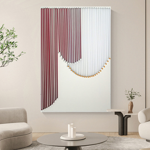 Décoration de la maison encadrée moderne technique mixte oeuvre d'art à la main peinture 3D abstraite décorée <span class=keywords><strong>cadre</strong></span> d'art mural - Product Image 6