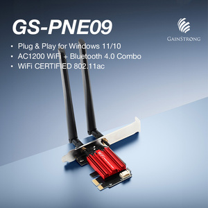 การ์ด Pcie แบบเสาอากาศคู่สำหรับเกมมิ่ง <span class=keywords><strong>Wifi6</strong></span> ที่เชื่อถือได้เป็นพิเศษ รองรับ Openwrt OEM ODM โมดูลไร้สายความเร็วสูง ระยะไกล Ac1200 อะแดปเตอร์ไร้สาย - Product Image 6