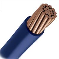 Cable eléctrico aislado de PVC, núcleo de cobre, 6AWG, 8AWG, 10AWG, 12AWG, Thhn/Thwn/Thw/Tw