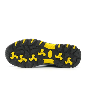 Chaussures de sécurité de travail pour hommes Tiger Master, semelle en caoutchouc antidérapante et résistante à l'huile, cuir suédé bleu, embout en acier anti-perforation, pour entrepôt - Product Image 3