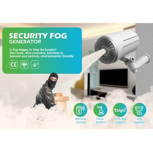 Générateur de brouillard <span class=keywords><strong>antivol</strong></span> à commande à distance par application, système de sécurité pour la maison avec réseau IP, 150 mètres cubes - Product Image 2