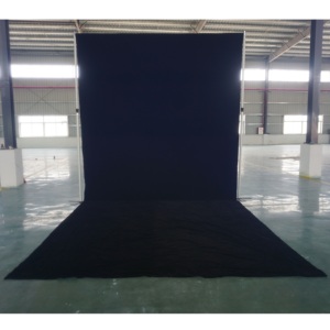 ฉากหลังงานแต่งงานแบบโมดูลาร์ยืดหดได้ โครงอะลูมิเนียมพร้อมผ้าม่านสีเงิน - Product Image 4