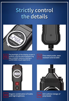 Probador de Circuitos OBD P100 de 5-40V para Automóviles, Motocicletas y Camiones, Prueba de Voltaje, Resistencia, Diodo y Cortocircuito, Herramienta de Diagnóstico Automotriz