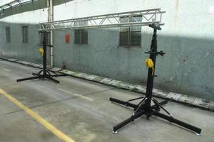 Cần cẩu thuỷ lực tự động gấp gọn 4m 200kg, thiết kế di động, cần kéo tay, cần nâng giàn giáo sân khấu tự khóa - Product Image 5