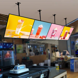 Caja de luz publicitaria magnética LED para restaurantes, tiendas de postres, hamburguesas, té de la leche, PVC colgante de aluminio de lista de precios, publicidad en TV - Product Image 4
