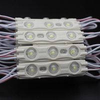 Haute luminosité IP65 3-Light 1.5W LED Modules SMD 2835 Injection Star Design Logo Type Publicité Canal Lettres 12V