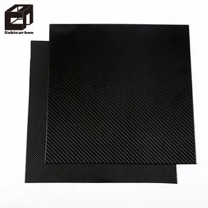 CFRP manufacturer High glossy 3K Custom Carbon Fiber Panels 6mm Carbon Panel for inner door and cabinet