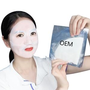 Mascarilla Facial de Colágeno Bio en Gel Tipo Velo Coreana, Mascarilla de Hidrogel Antienvejecimiento Reafirmante e Hidratante para Etiqueta Privada OEM - Product Image 5