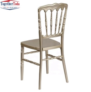 Chaise Napoléon en bois massif, style européen et américain, empilable, pour banquet, luxe léger, pour hôtel et salle à manger - Product Image 2