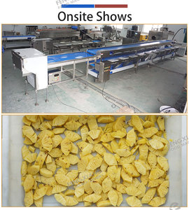 Ligne de production industrielle d'ananas, machine de lavage, de pelage et de découpe d'ananas, capacité de 1 à 1,5 t/h, usine de transformation d'ananas - Product Image 5