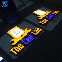 Personnalisé En Plein Air 3d Led Lettre Sign-3d Enseigne Lumineuse, Lumineux Lettre Signalisation